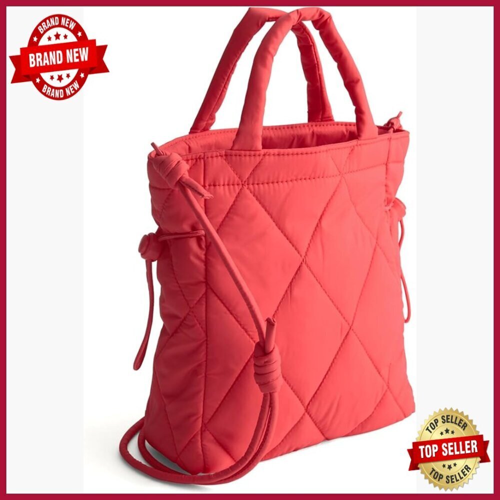 Featherweight Mini Tote Bag, Recycled Nylon, Zipper Closure, Compact Size